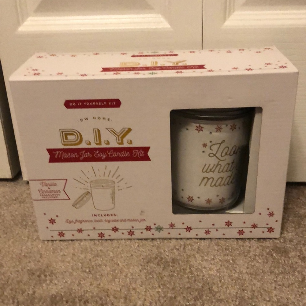 DIY MASON JAR SOY CANDLE KIT